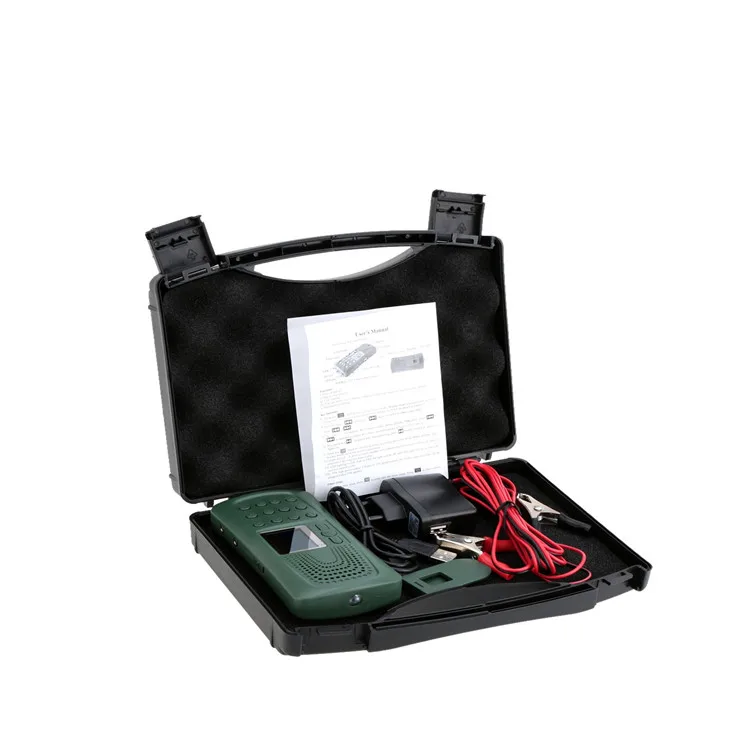 
Factory for bird sound mp3 calls with timer ON/OFF with 17 keys bird caller 