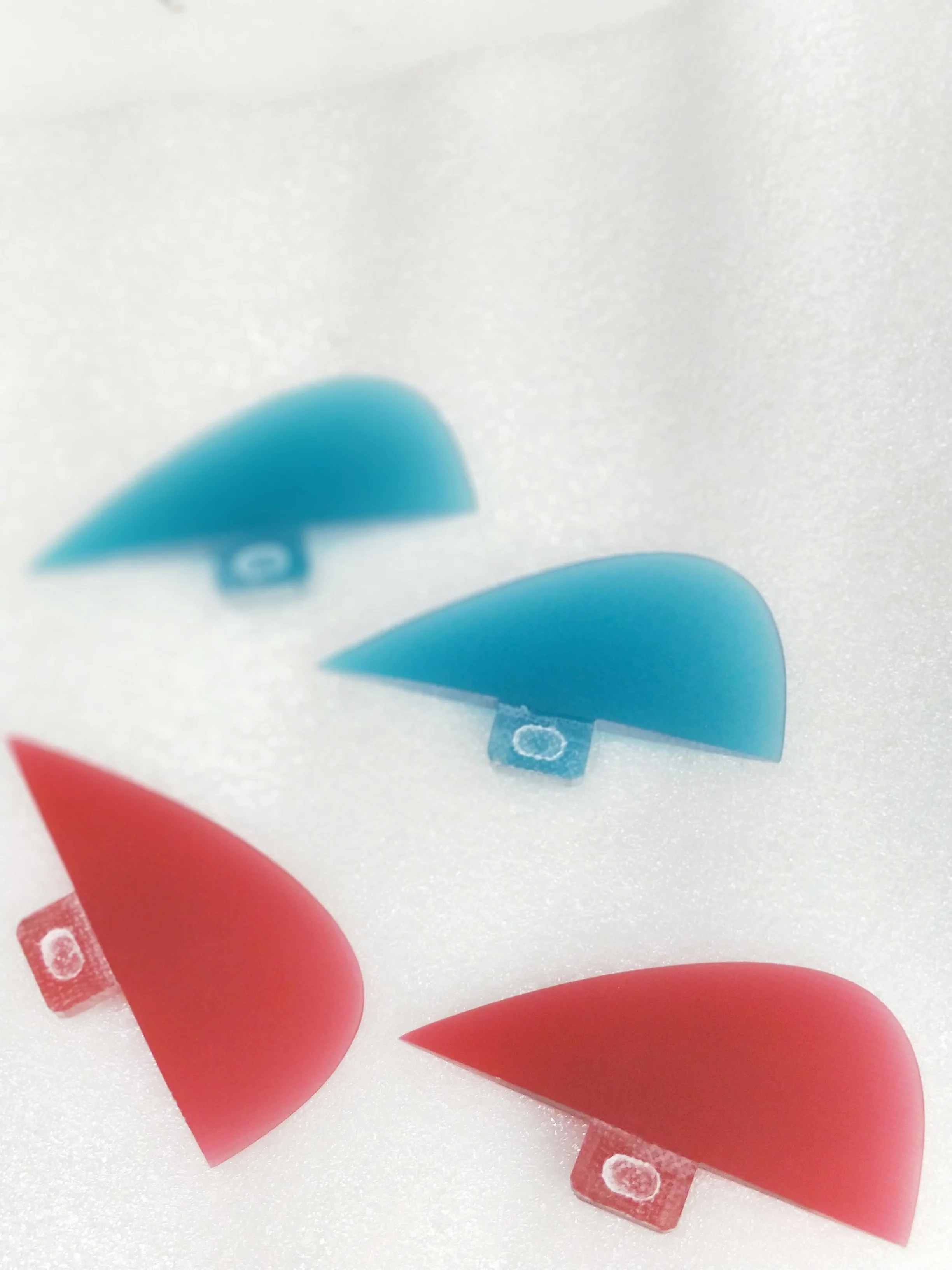 Colorful keel fin Knubster Center Keel Fin (1pcs) Sanded Surfing Fins