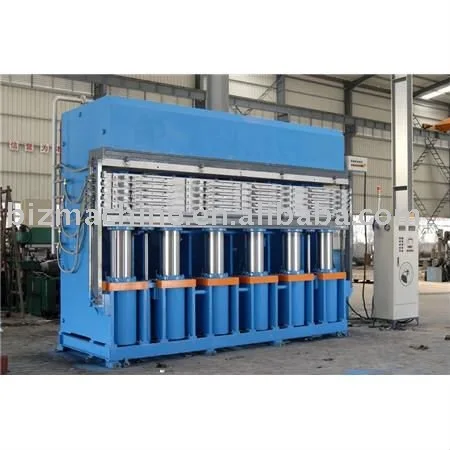 Jaw type tread moulding press machine