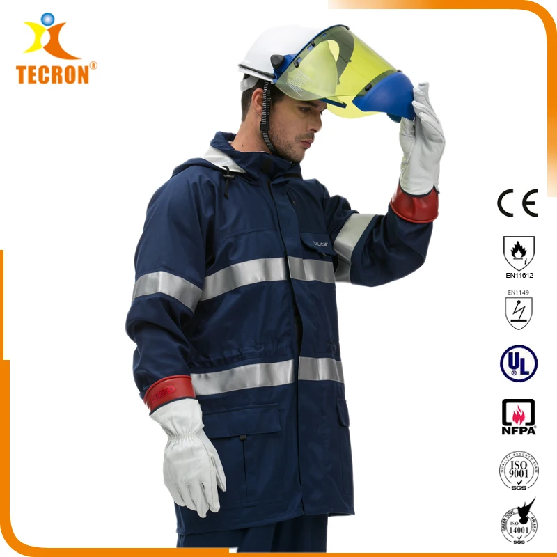 11.8cal FR Arc Flash Electric resistant Rainwear Suit