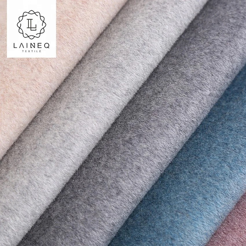 STOCK SUPER SOFT Double Faced 100% Wool Fabric for Winter Clothing