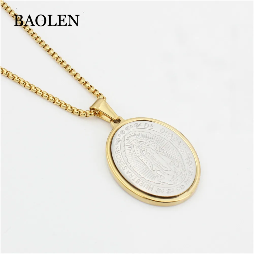 Stainless Steel Gold Filled Jesus Piece Style Bling Iced Out Jesus Christ Charm Religion Pendant Necklaces For Men