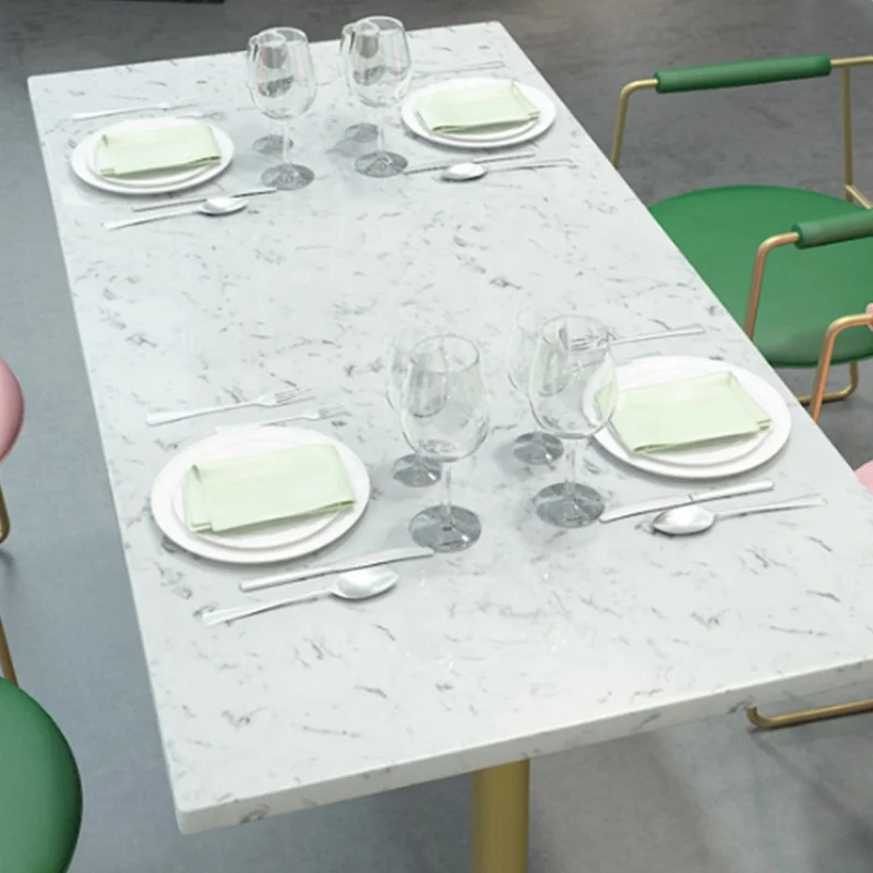 restaurant furniture marble dining table 2 seat 4 seat 6 seat restaurant dining set custom order