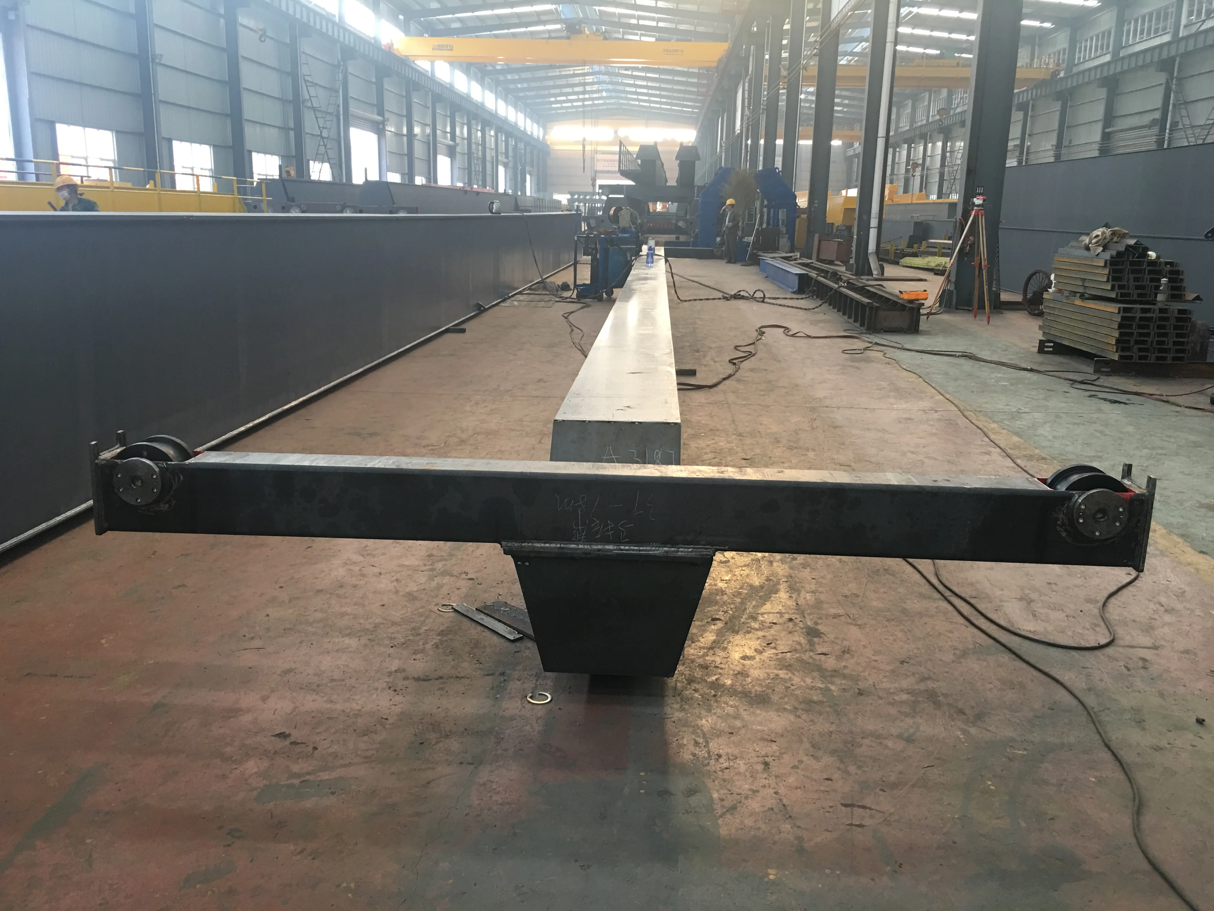 Level Steel Coil Lifting 10 Ton Electric Single Beam Overhead Crane Prices