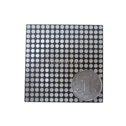 
Semi-outdoor red/blue/yellow/green single color 16x16 led matrix, flexible led dot matrix 