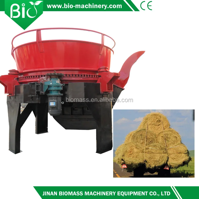 sale CE certificate high effciency wheat straw bale big diameter hay Rotary shredder