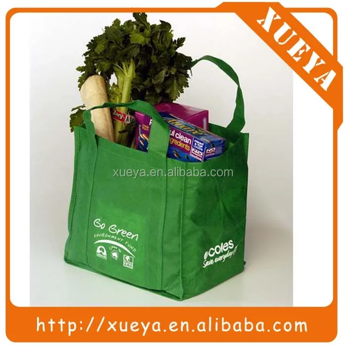 
High quality blue color metallic eco bag shopping 