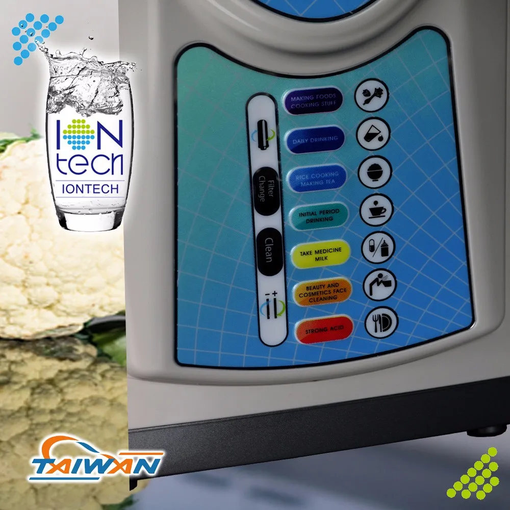 IT-380 Iontech kitchen equipment, top alkaline water filter ionizer