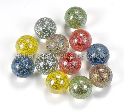 Декоративный прозрачный/красочный стеклянный шар, стеклянная бусина