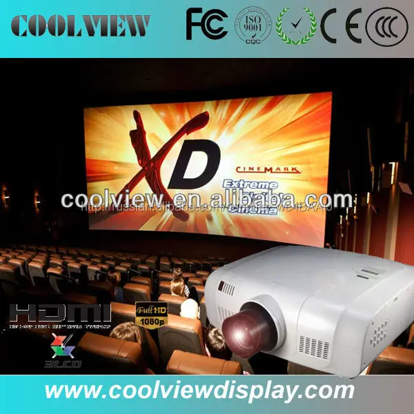 высокая яркость 10000 люменов Full HD 1080p 3d голограммы проектор