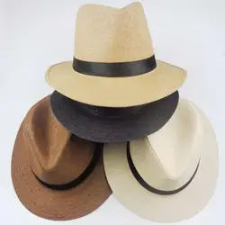 Wholesale Colorful Jazz Hat German Fashion High Quality Fedora Hat, Beach Sun Protect Gangster Hat