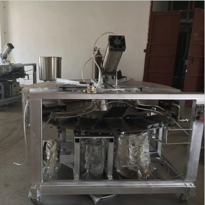 Factory price full automatic industrial ice cream cone waffle cone maker pizza cone machine