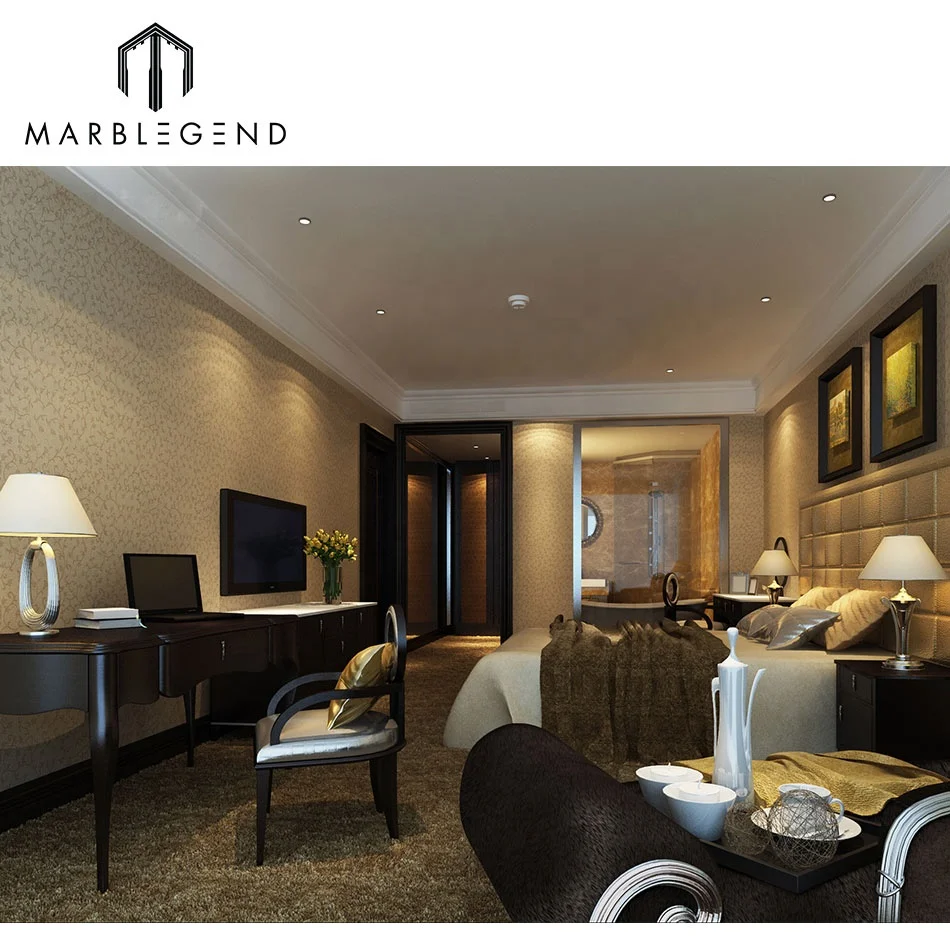contemporary residential Luxury hotel presidential 3D interior design services