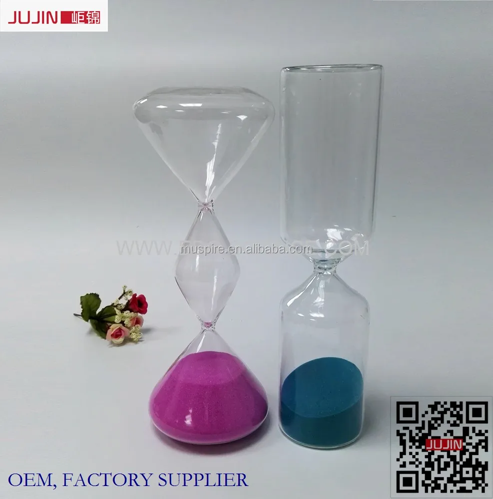 
3 minute tooth brush holder hourglass sand timer 