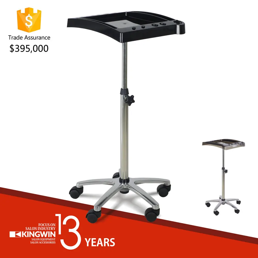 Новая алюминиевая тележка для инструментов для окрашивания волос