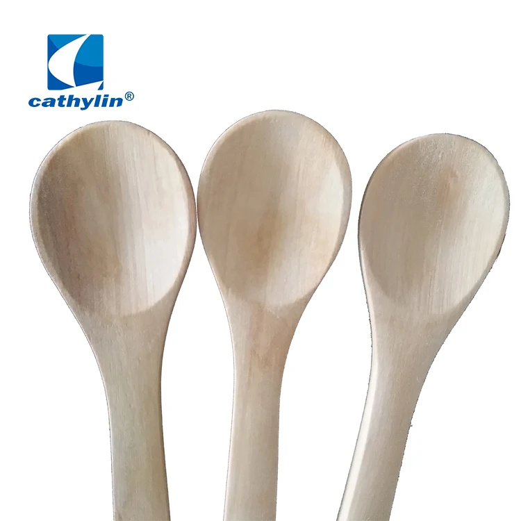 OT0007 Handmade eco-friendly wooden spoon with solid wood