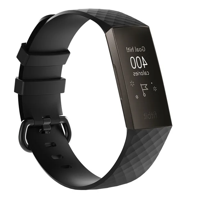  Replacement Accessory Sport band Watch Strap for FItbit Charge 3