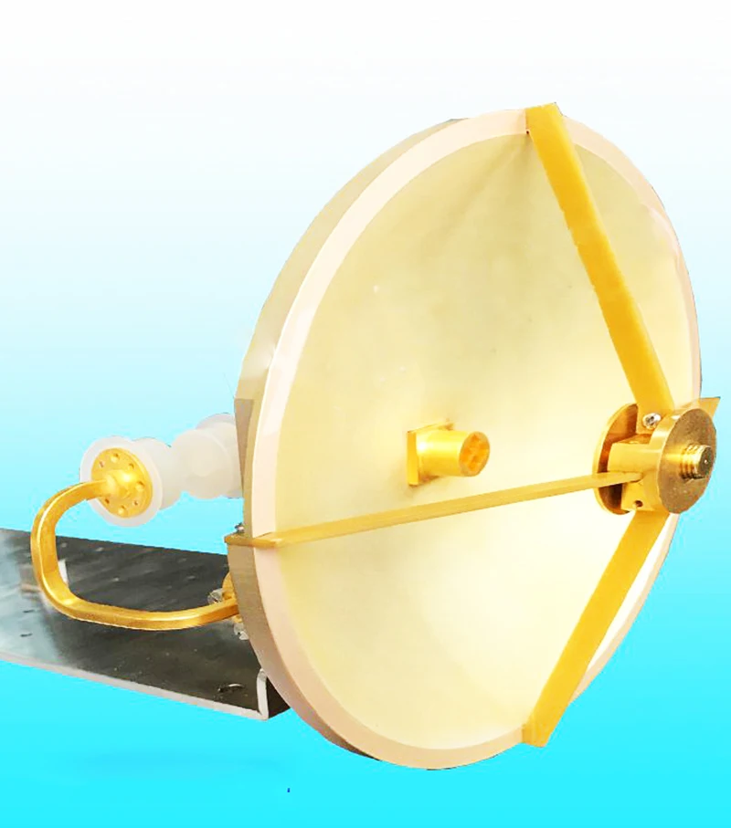 
Horn antenna waveguide components communication gold plating high gain parabolic antenna 