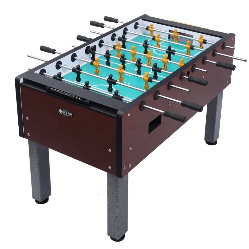 JX-129A3 Professional Indoor Hollow 8 Rod Tournament Standard Size Table Soccer 5ft Game
