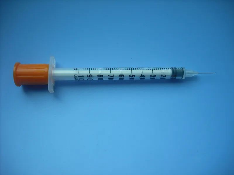 
Disposable Sterile Insulin Syringe 0.3/0.5/1 ml/cc 