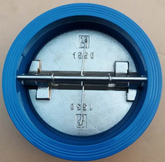 DN 40 1.5 inch cast iron body ductile iron disc ss304 stainless steel stem Rubber seat plain type check valve