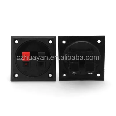 2P push type speaker terminal board