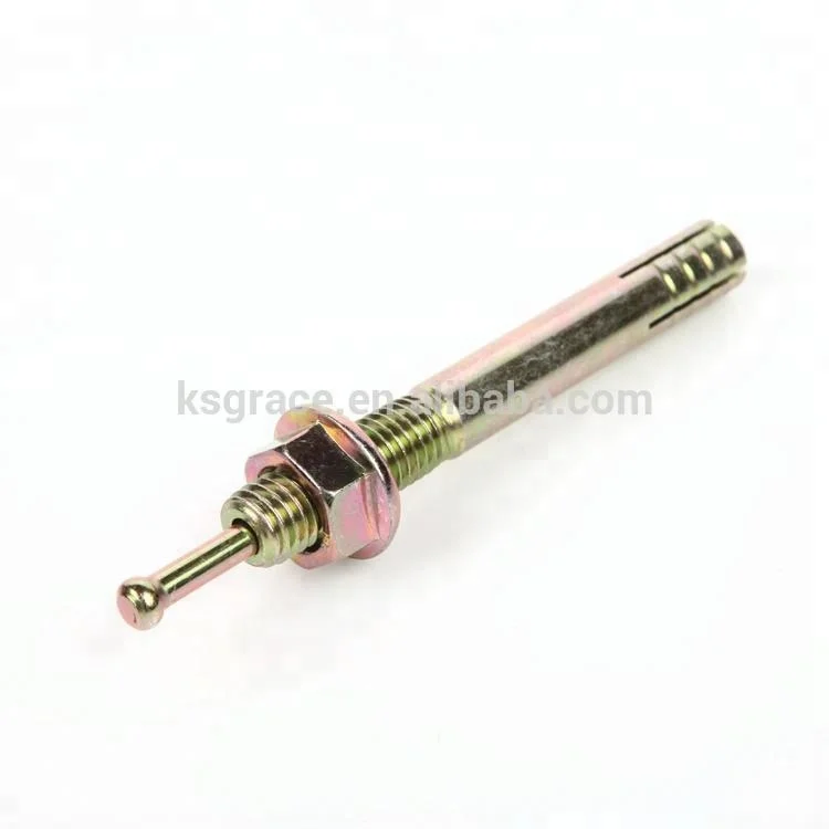 Zinc Plated Pin Type Anchor Bolts, Hammer Drive Anchor