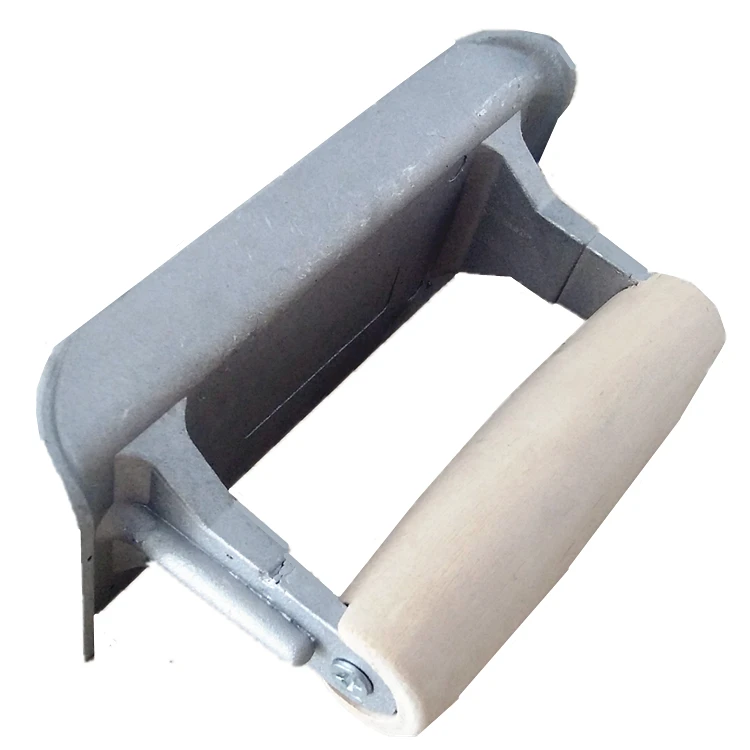 Мастерок с деревянной ручкой, цементный угловой мастерок