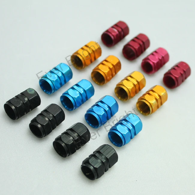 фарфора автомобильных шин новый клапан крышка крышка 4 шт сплав цинка авто