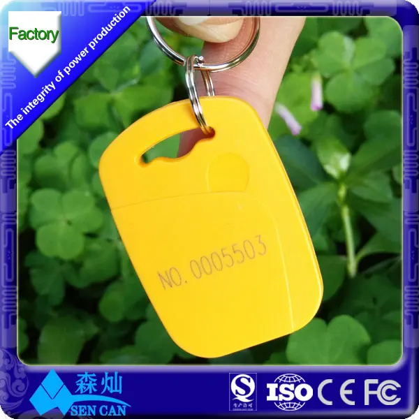 125KHz rfid ID token/tags/key fobs/key chain