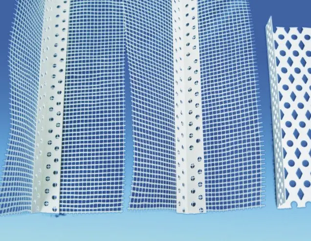 Угловые профили из ПВХ с сеткой стекловолокна/Угловые бусины стекловолокна