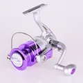 Silver Qurple Spinning Fishing Reel Plastic Wire Cup FA1000 7000 Alloys Casting Reel Spinning Fishing Gear