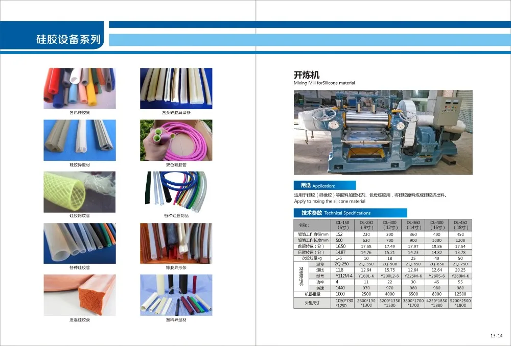 
Two Roll Silicone Plastic Rubber Milling Open Mixing Mill 
