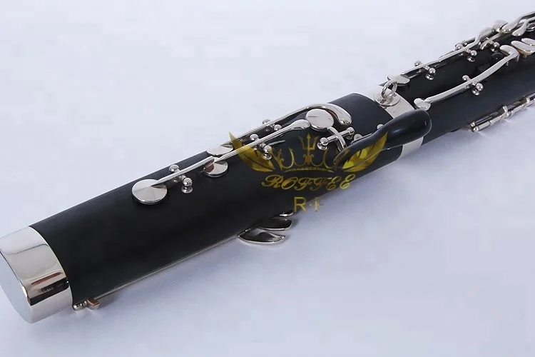 Roffee Children Nickel plated G tone ABS Ebony Powder Bassoon