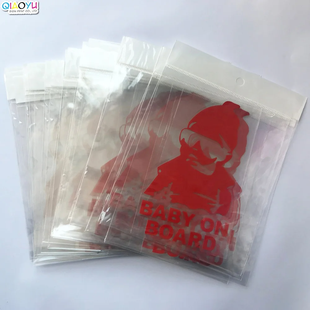 Funny Car Window Vinyl Decal Baby On Board Sticker Hangover Sign Sticker