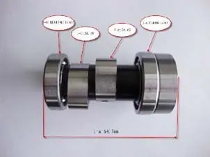 
JH70 Camshaft Motorcycle Spare Parts 