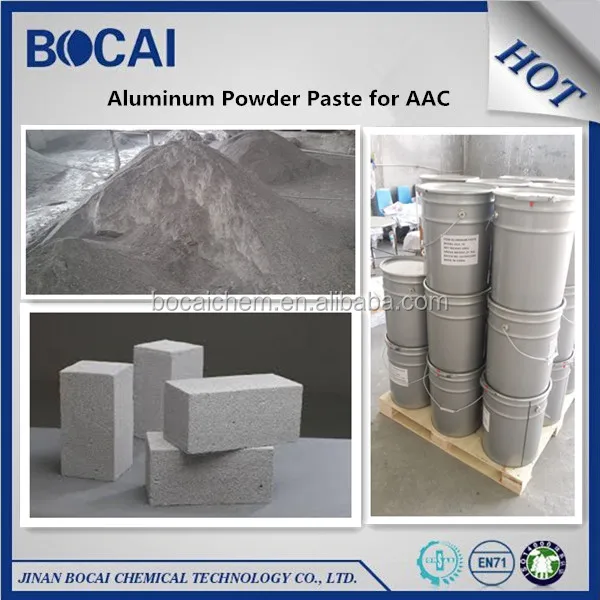 Popular aac aluminium paste for aerated autoclaved concrete