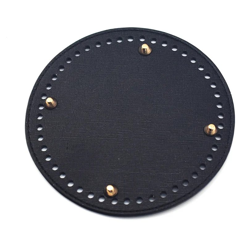 14cm Bag Bottom Round Pad Women Handbag Shoulder Bucket Bag Bottom Tray Plate Handmade Stitching Diy Party Accessories