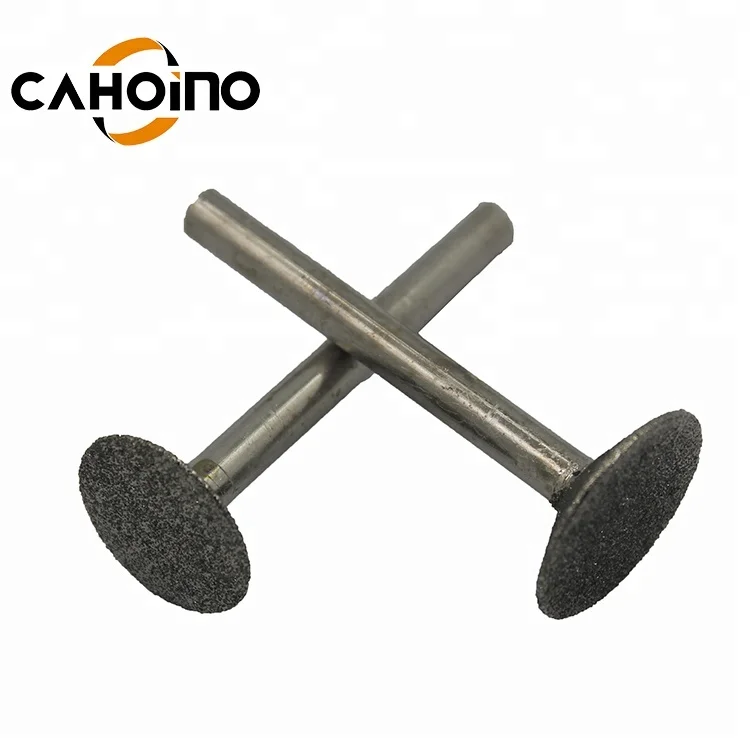 6MM 1/4 Inch Shank Diamond Electroplated Mounted Grinding Head for Stone, Glass, Jewelry, Ceramics, Rock