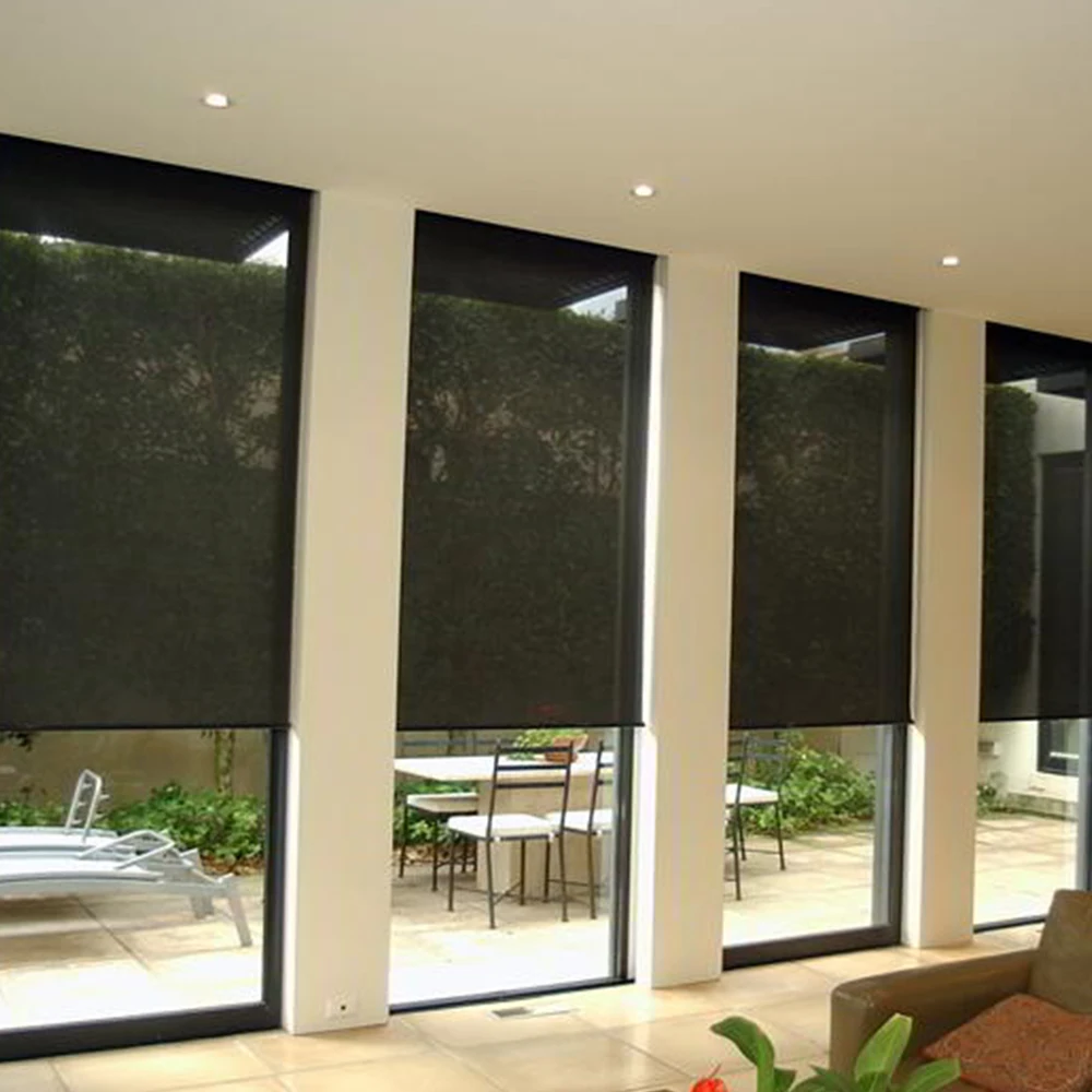 Factory Customized Roller Blinds Wholesale Electric Roller Blinds With Electrical Motor