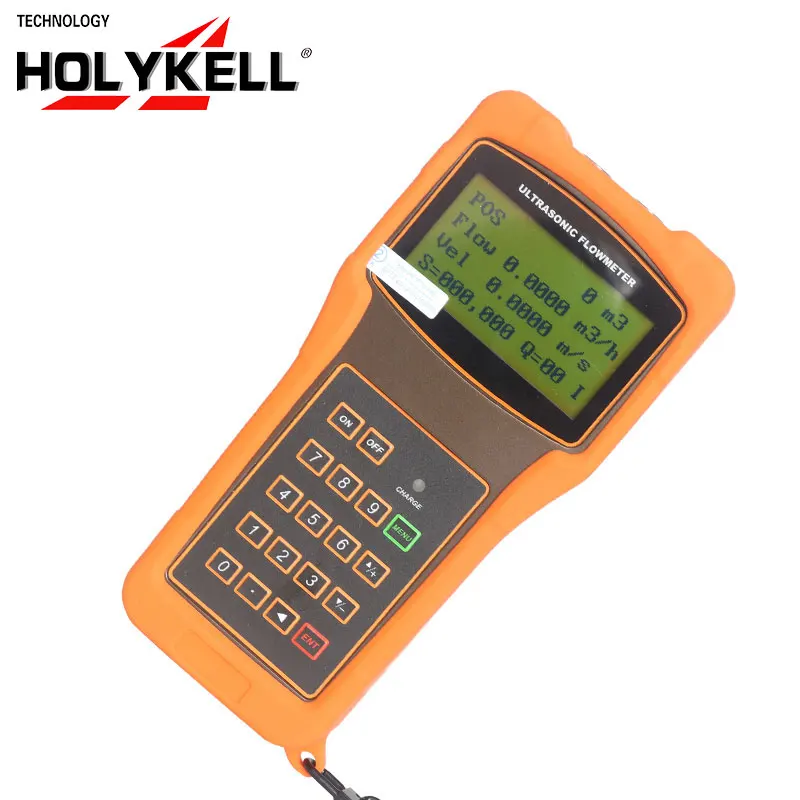 Holykell OEM Handheld Ultrasonic Water Level Sensor with Display