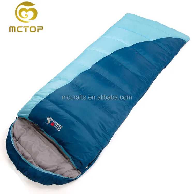 winter new production beautiful cotton ultralight goose down mummy  outdoor travel emergency camping sleeping bag