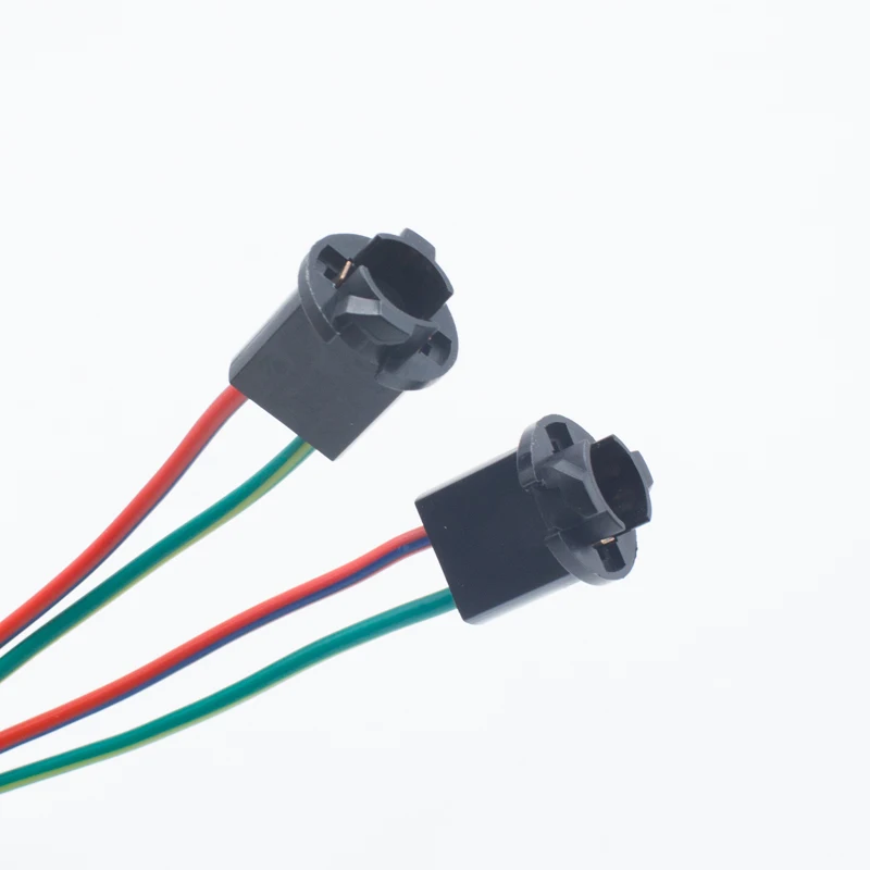 T10 194 W5W LED bulb socket sensor harness 501 194  T10 T15 LED extension cable holder plug bulb socket