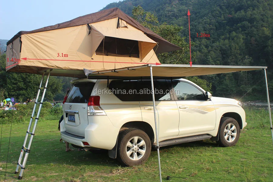 Off road expedition 4WD Car roof tent