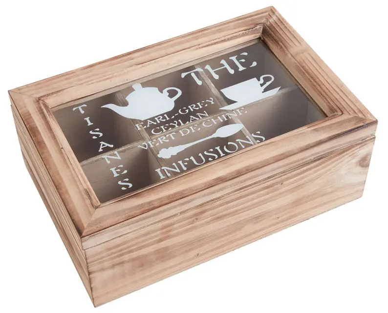2019 New Design Wooden Tea Gift Box Packaging Gift Box