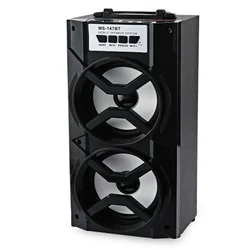 Hi-Fi Stereo wireless portable Subwoofer speaker with TF USB FM Radio