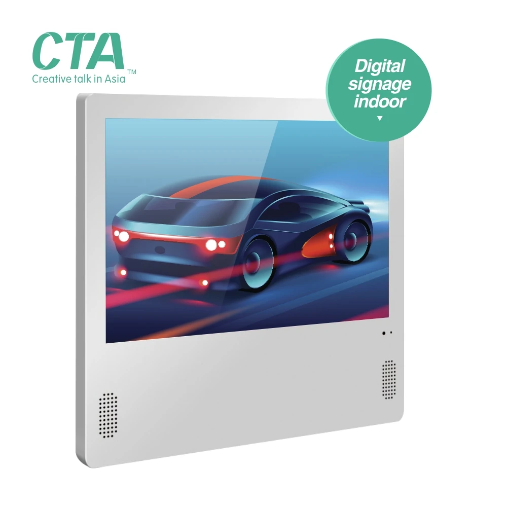 Lowest price 10 inch lcd led taxi advertising player screen