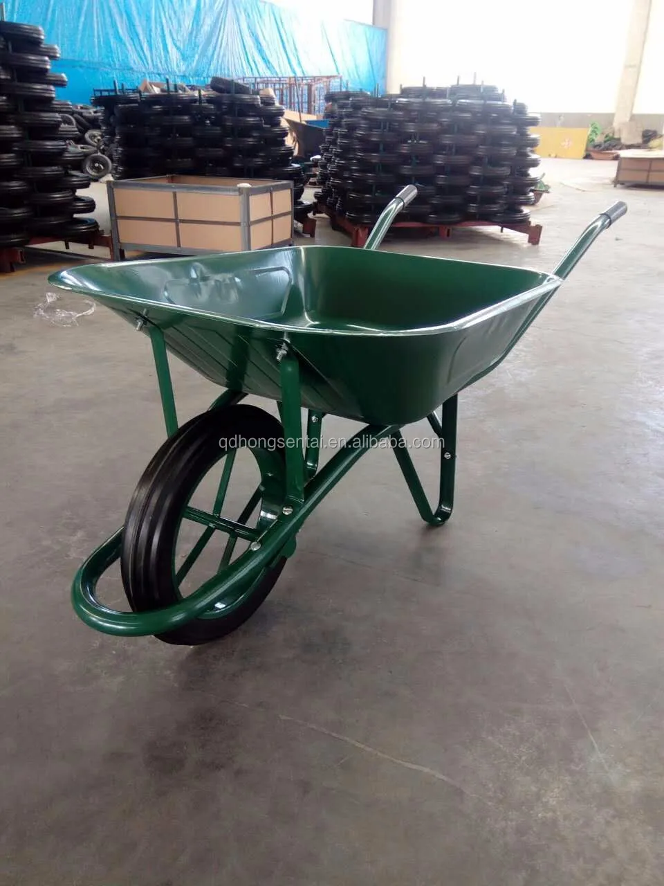France model 65L heavy duty Hammerlin concrete wheel barrow
