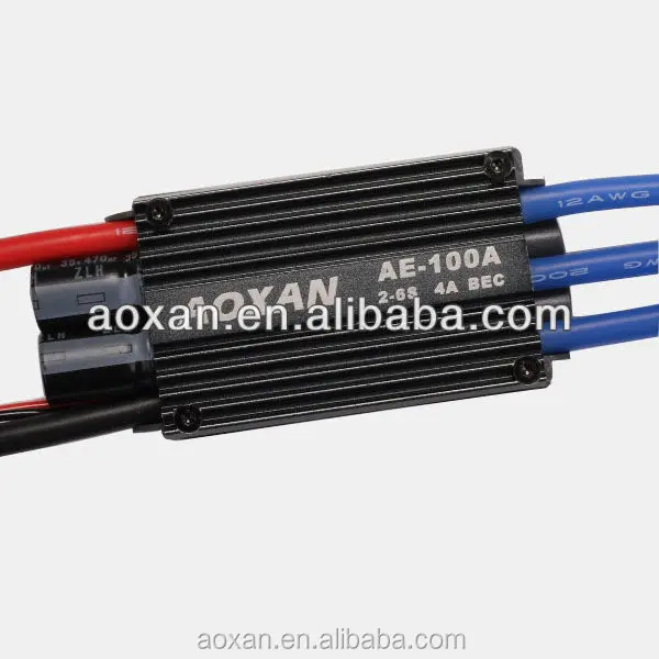 Hot Style Ac Electric Motor Speed Control Rc Hobby Brushless Motors Esc 100a Airplane Esc For Rc Model