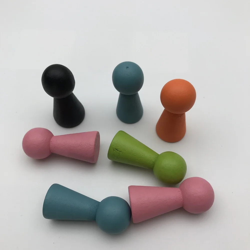 Custom Wooden Pawns Board Game Pawns Pieces